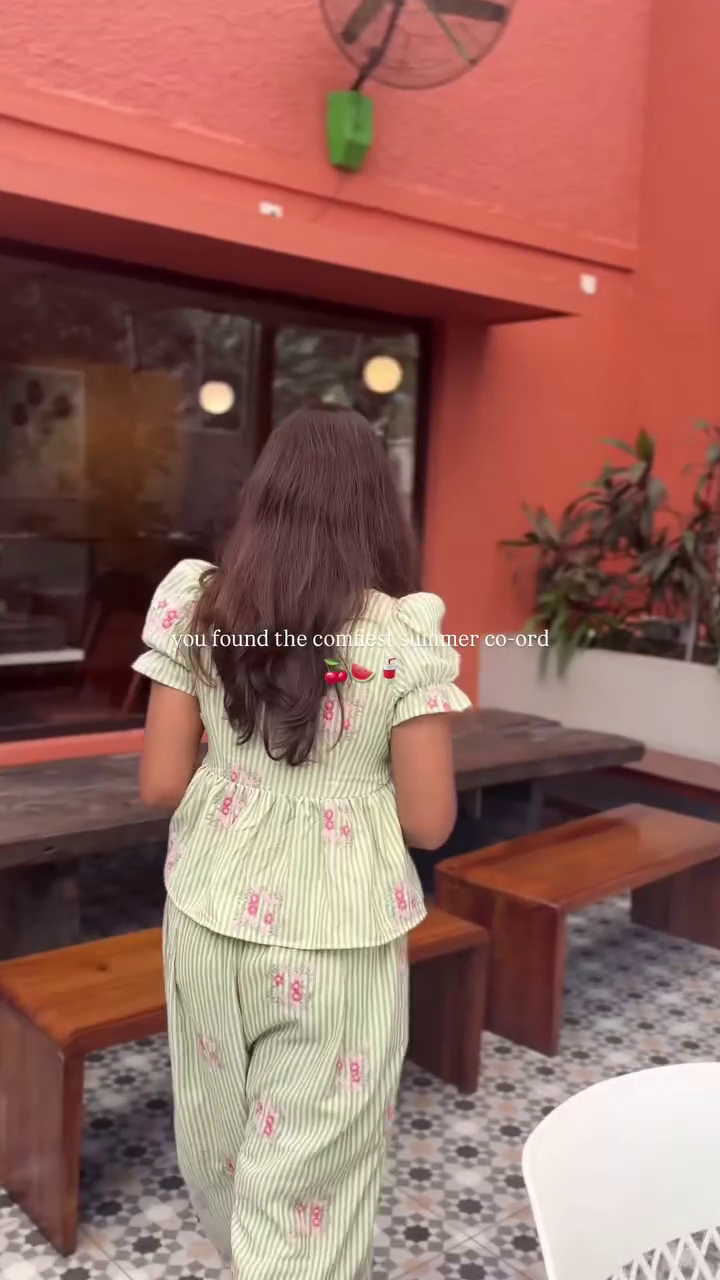 Fresh Summer Green Co-Ord Set – Chic Casual Day Outfit