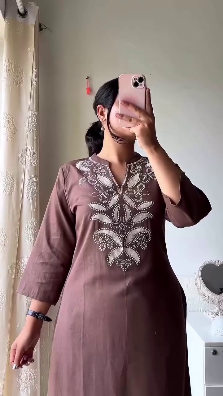 Stylish Blue Floral Kurta Set – Modern Ethnic Everyday Wear