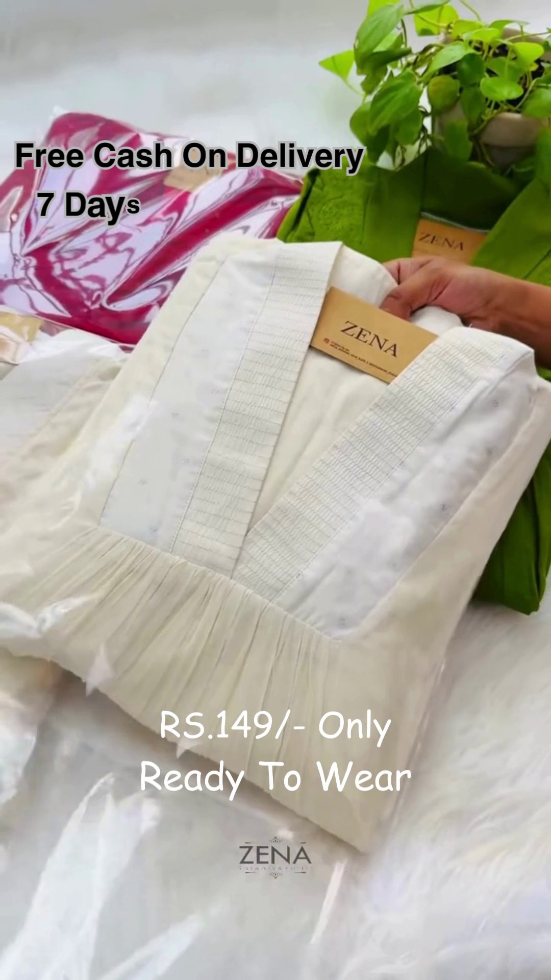 Stylish ZENA Cotton Kurti Collection – Everyday Elegance for Rs.149