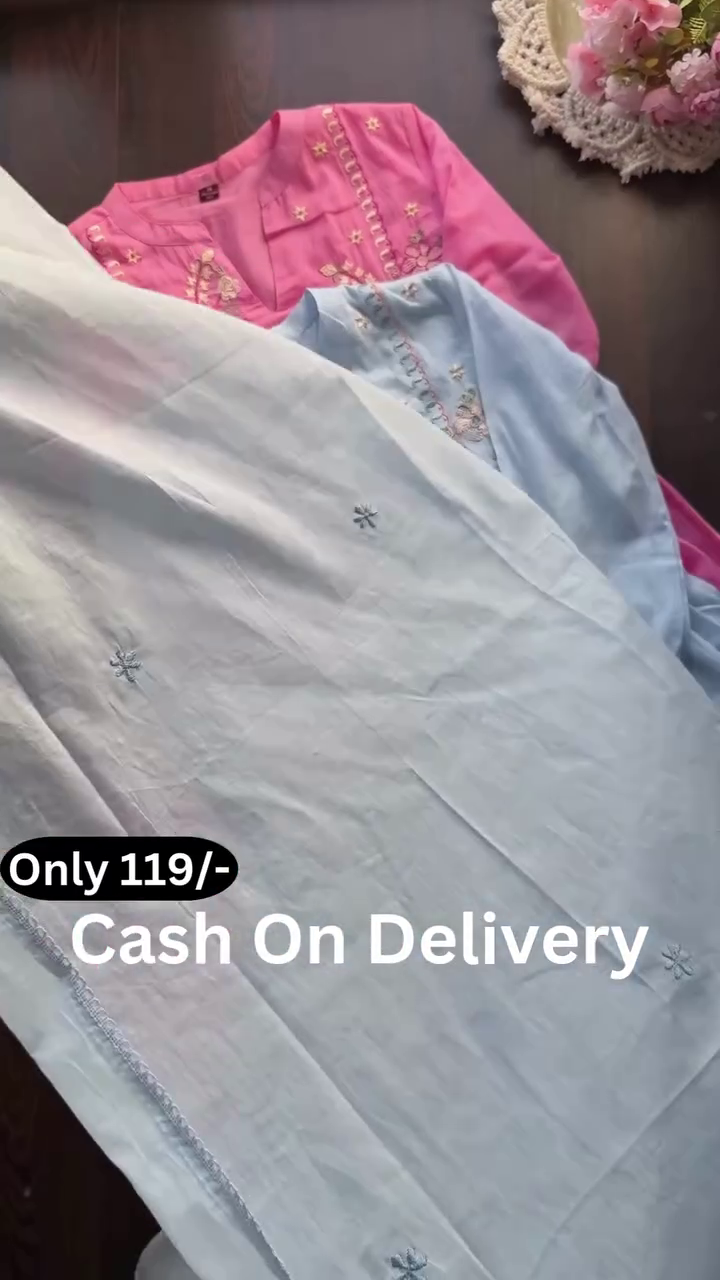 Premium Embroidered Kurti Collection – Affordable Fashion at ₹ 🌸