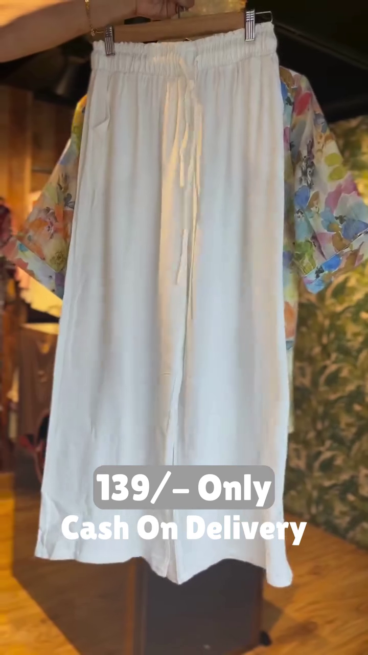 Comfortable White Wide-Leg Pants for Stylish Everyday Wear