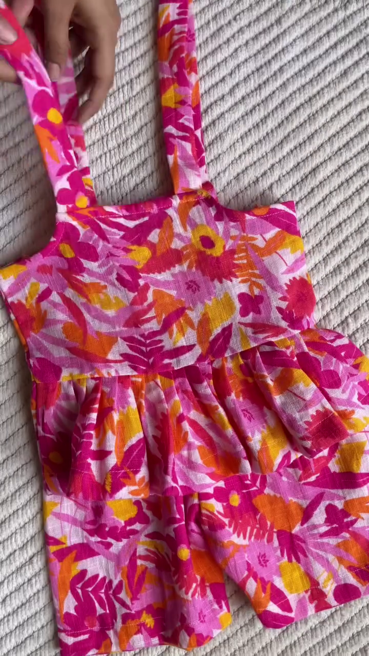 Bright Floral Kids Dress – Fun & Colorful Summer Style