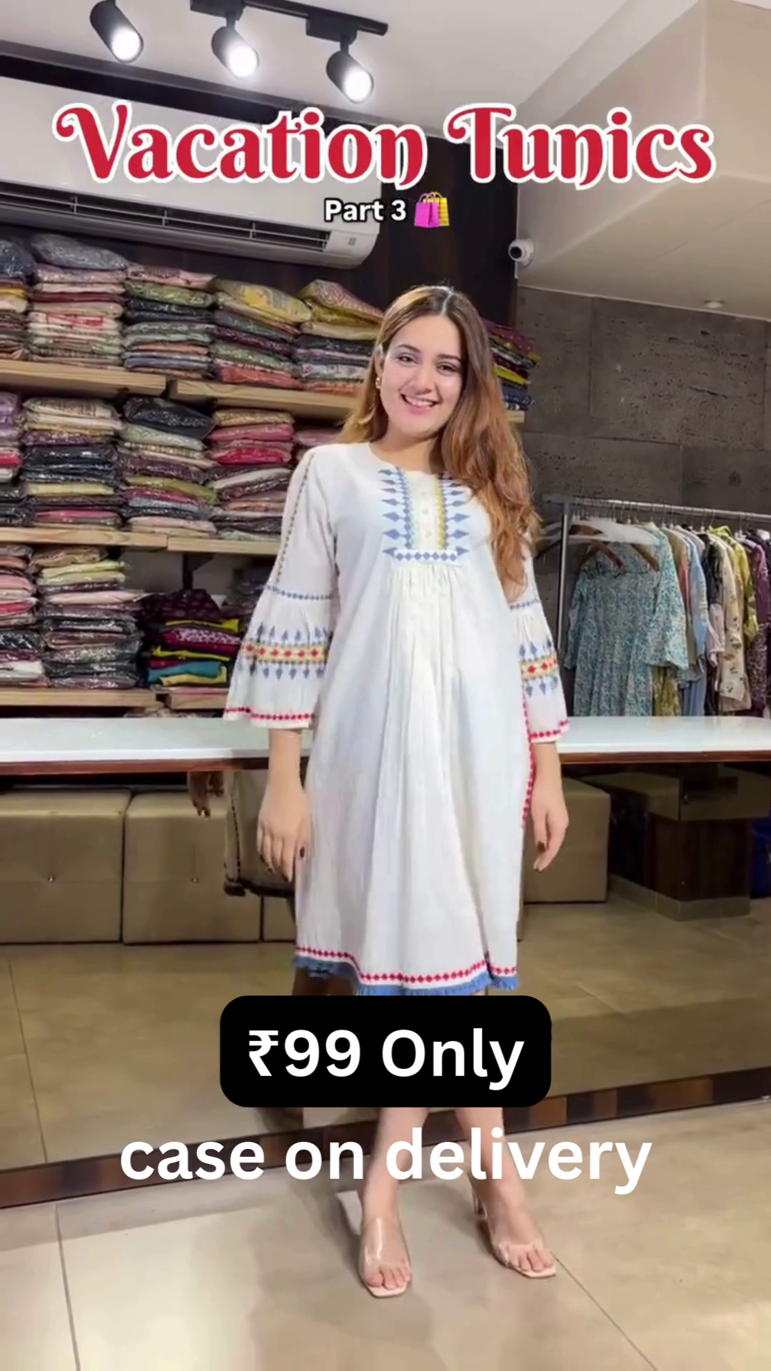 Vacation Tunic Dress – Effortless Boutique Style