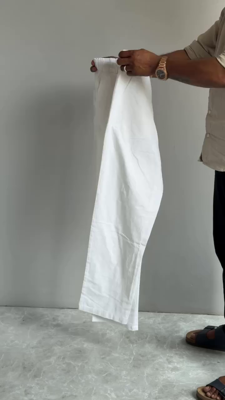 Classic Black Cotton Pants – Everyday Comfort Essential