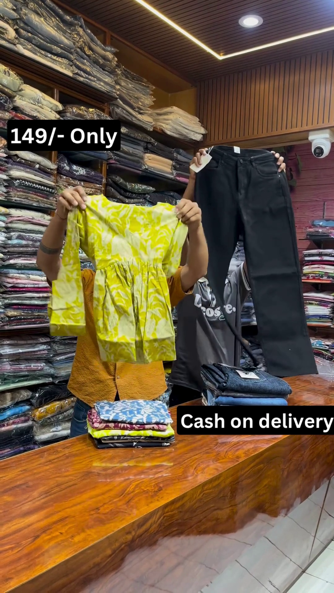 Stylish Black Floral Top with White Jeans