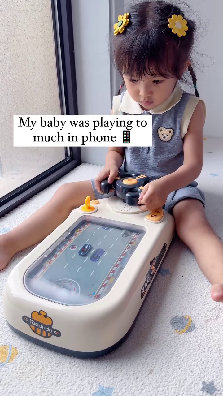 Fun Interactive Racing Steering Wheel Toy for Kids Learning & Entertainment