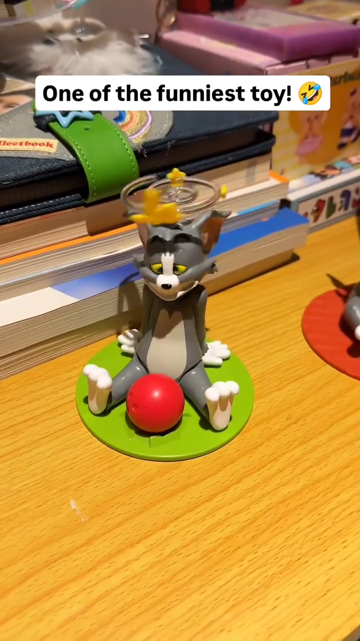 Funny Tom Cartoon Bomb Reaction Toy for Kids & Desk Fun