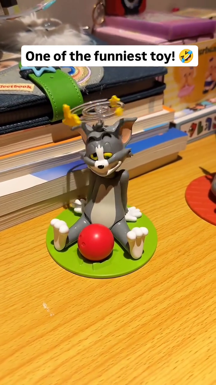 Funny Tom Cartoon Bomb Reaction Toy for Kids & Desk Fun