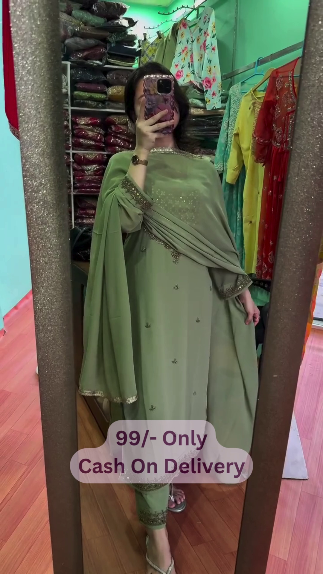Premium Embroidered Kurti