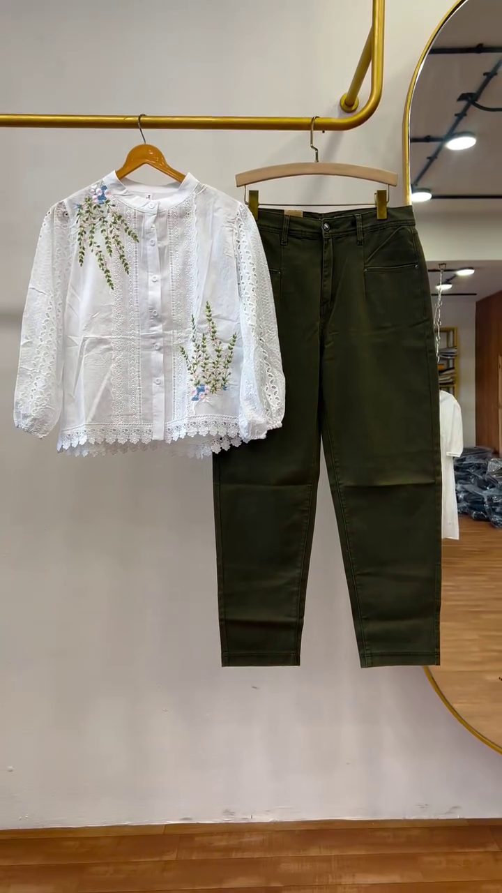 Stylish Floral Shirt Combo Set