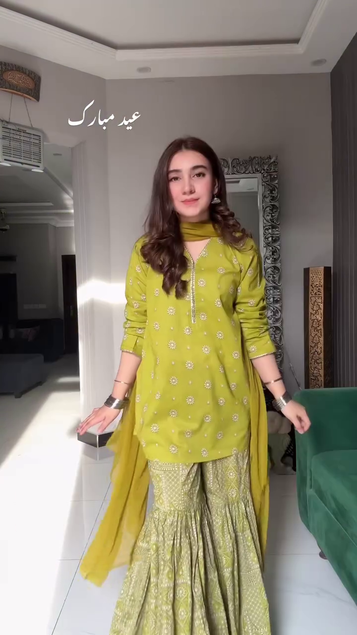 Elegant Festive Sharara Set