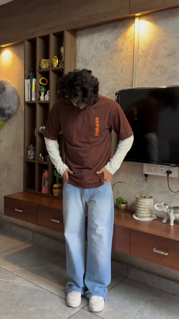 Trendy Oversized Sweatshirt