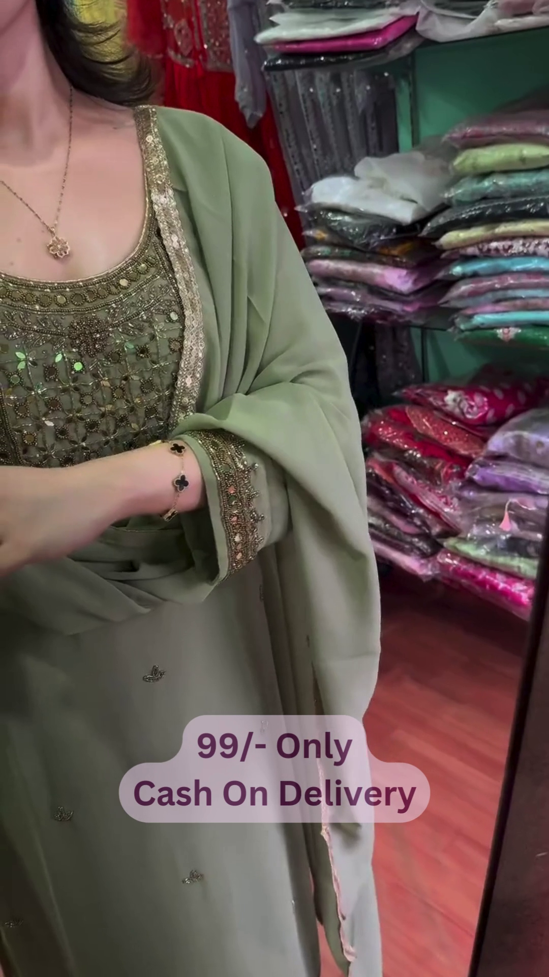 Elegant Partywear Suit Set – Premium Ethnic Glam