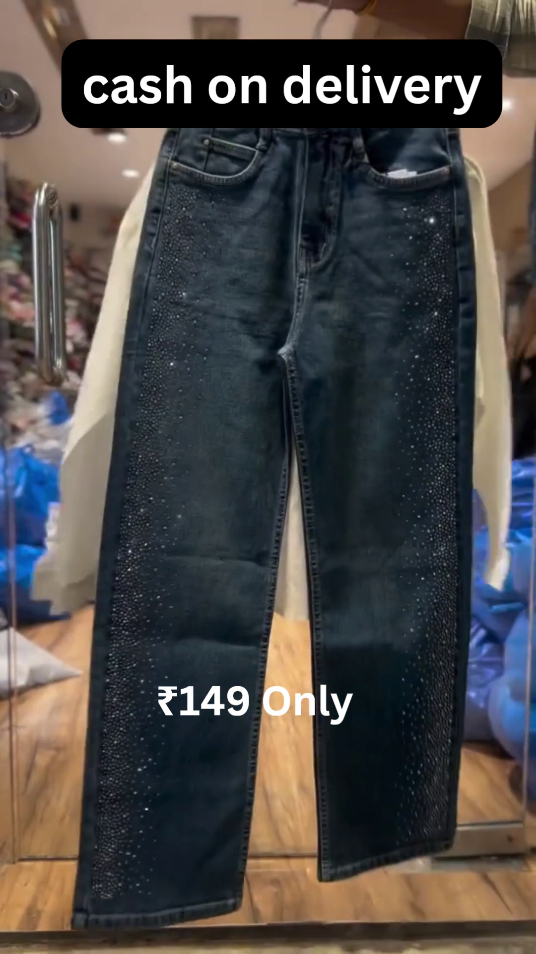 Premium Floral Shirt Denim Combo