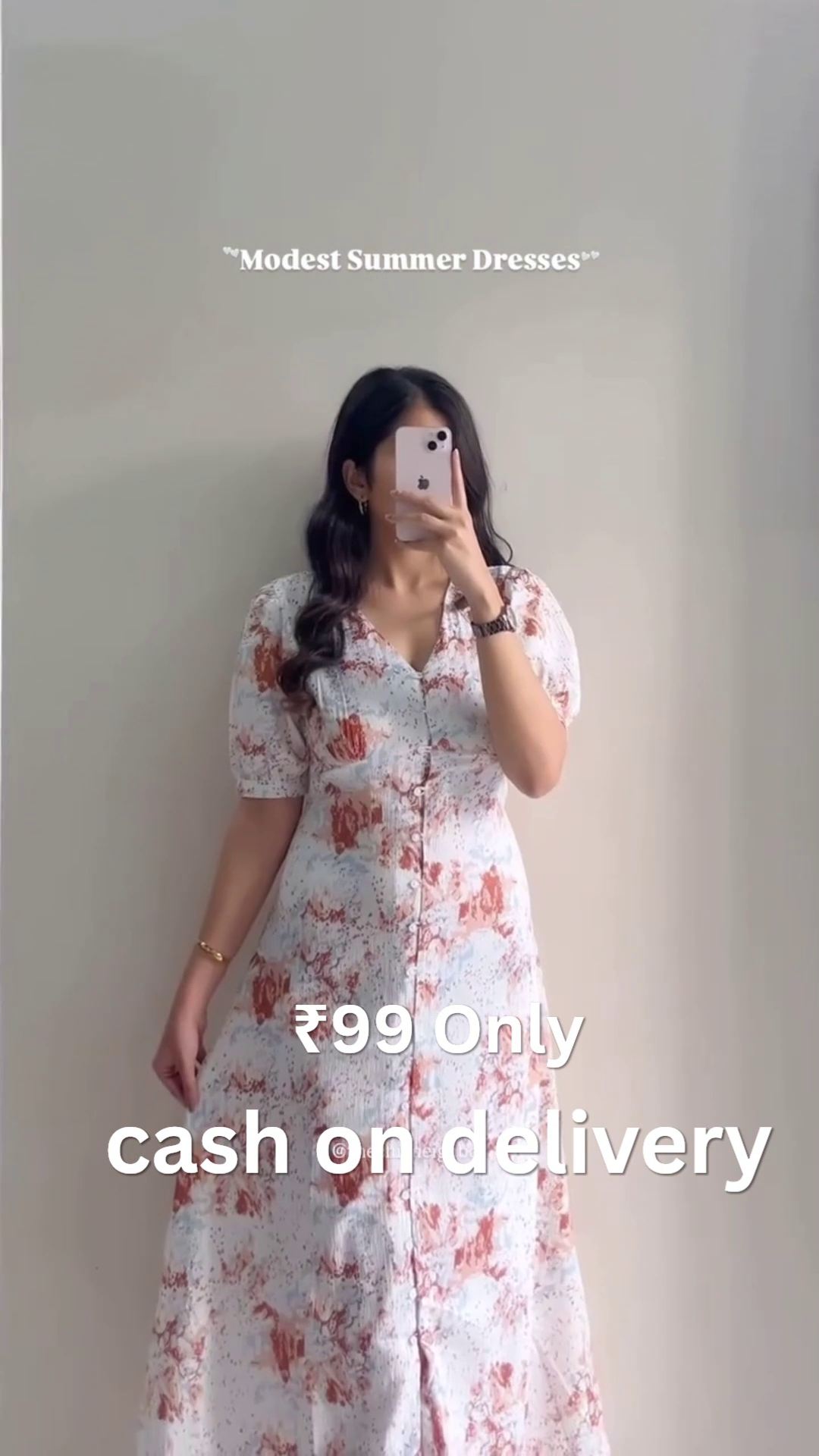 Elegant Floral Summer Dress