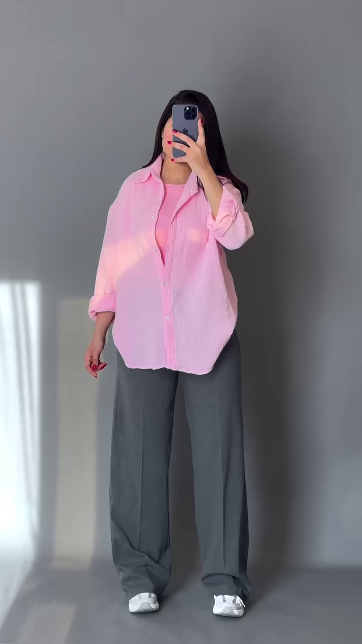 Aesthetic Oversized Shirt Fit