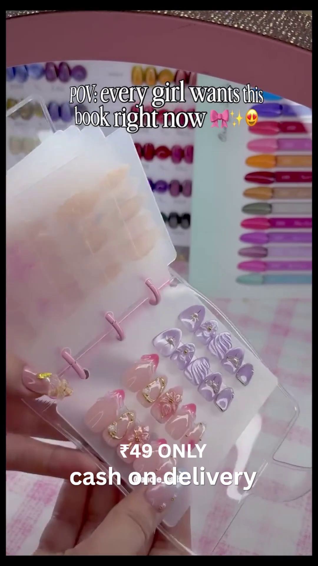 🎀 Viral Press-On Nail Book – Every Girl’s Beauty Obsession
