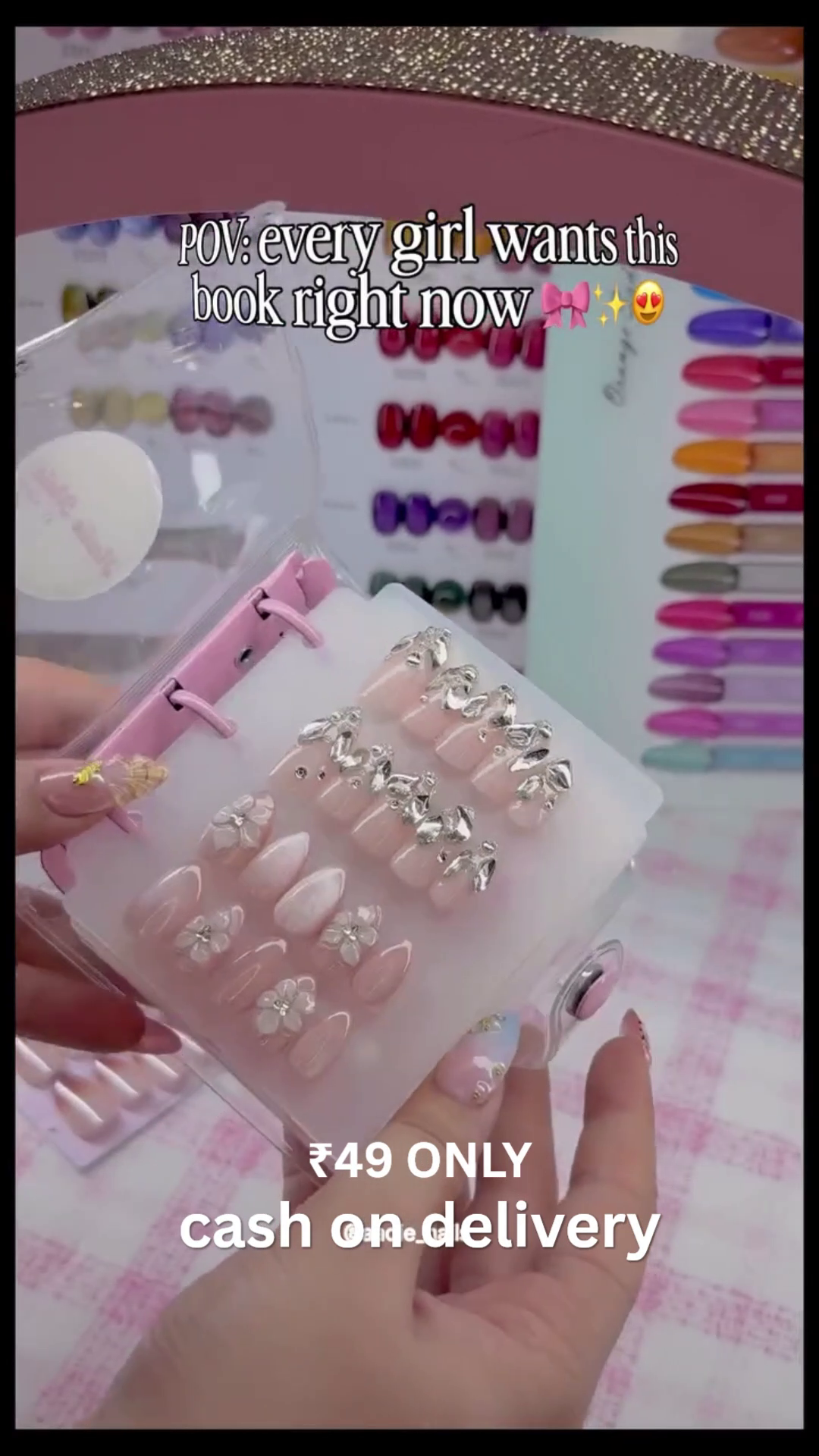 🎀 Viral Press-On Nail Book – Every Girl’s Beauty Obsession