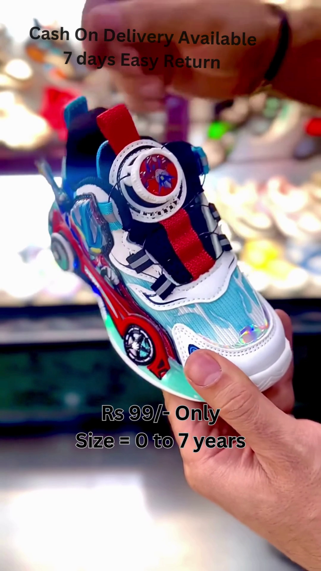 🚗 Super Cool Racing Kids Shoes