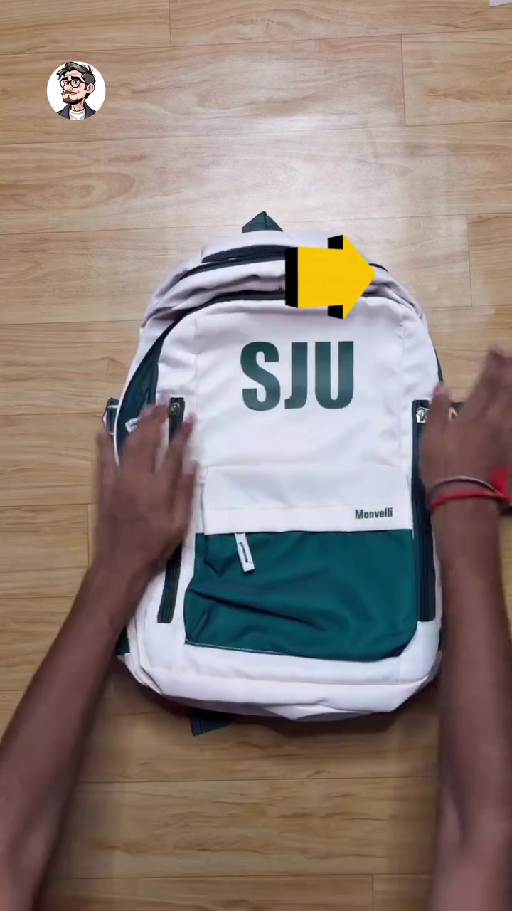 🎒 Premium SJU Backpack – Smart, Stylish & Built for Everyday Life